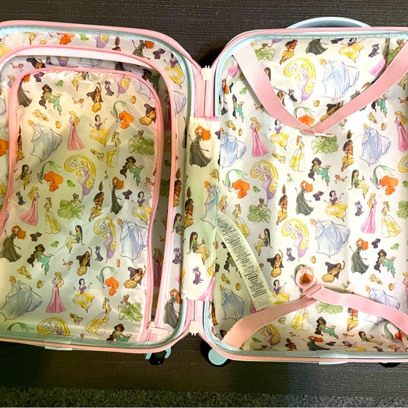 Disney Other Disney Store Disney Princess Rolling Luggage For Kids